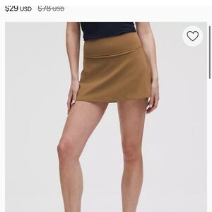 lululemon Align™ High-Rise Skirt NWT size 6 all spice